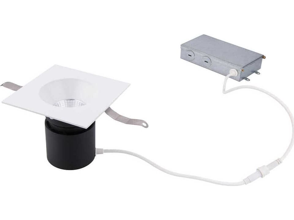 Patriot 3-Inch Square LED Recessed Downlight Selectable CCT in White