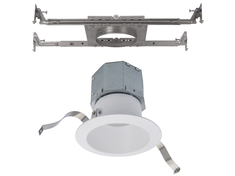 Pop-in 2-Pack 4-Inch Round LED Recessed Light Kit 5-CCT Tunable White