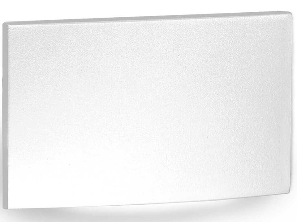 WL-LED110 LED Horizontal Scoop Step Light in White