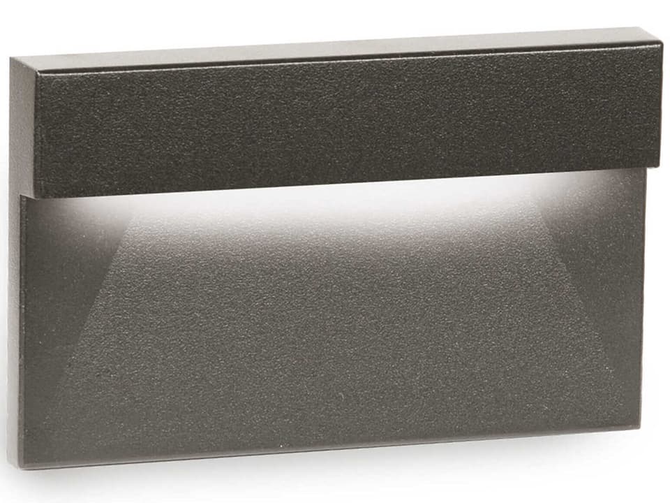 WL-LED140 Horizontal LED Step and Wall Light in Bronze