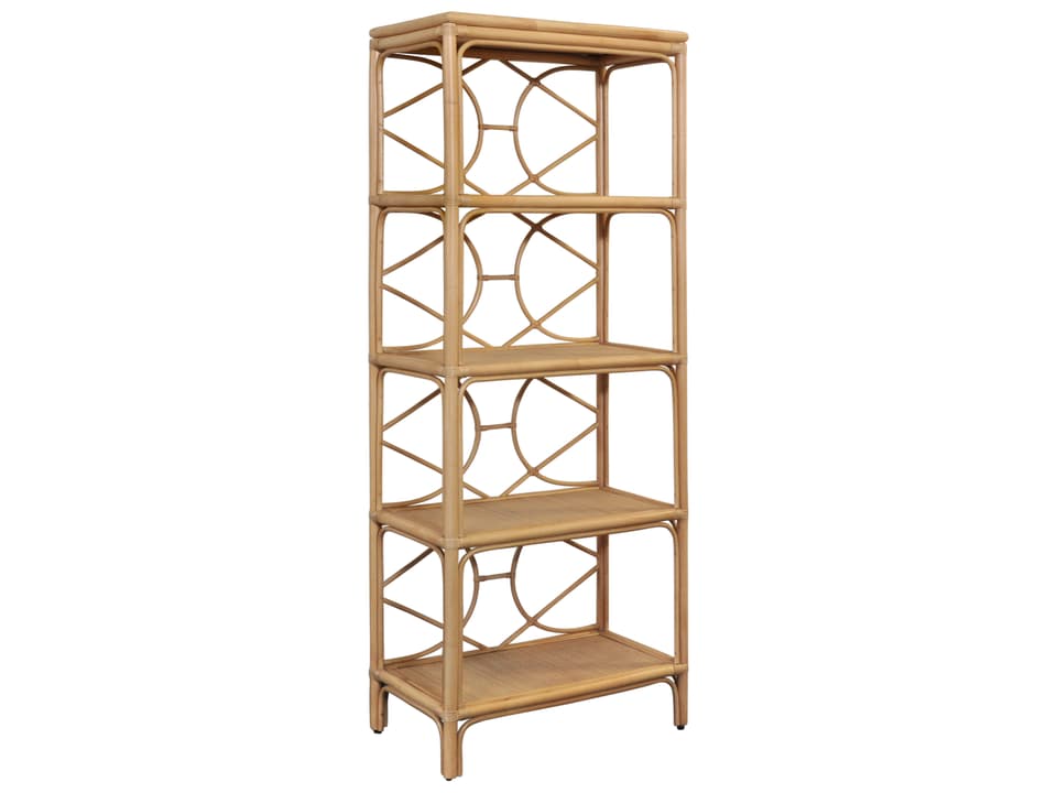 Natural Rattan Etagere