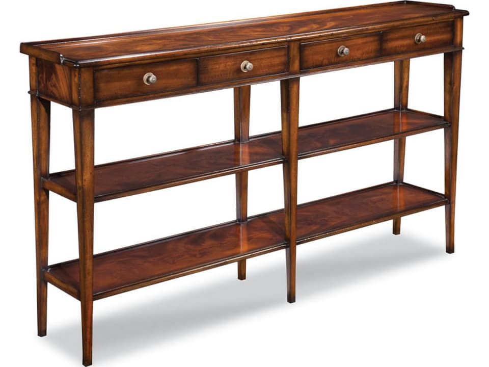 Furniture Neo-Classic Rectangular Console Table in Margate Finish