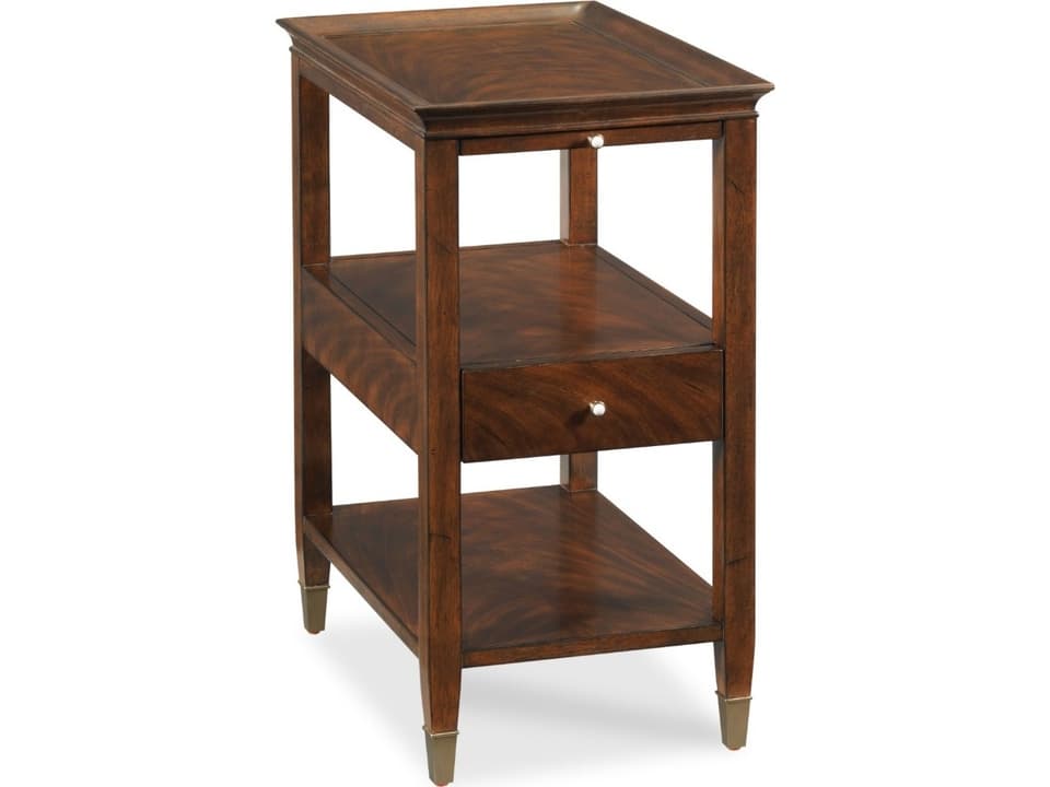 Speedwell Nightstand Celerie Kemble Collection Tiered Table with Drawer