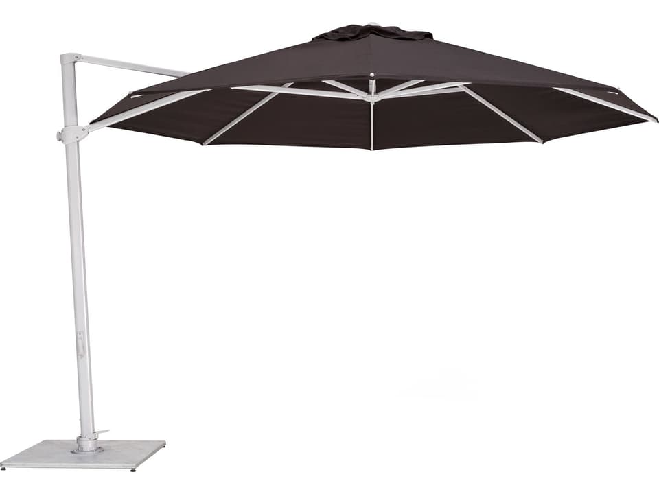 Pavone 11.5 Foot Octagon Cantilever Umbrella with Crank Lift