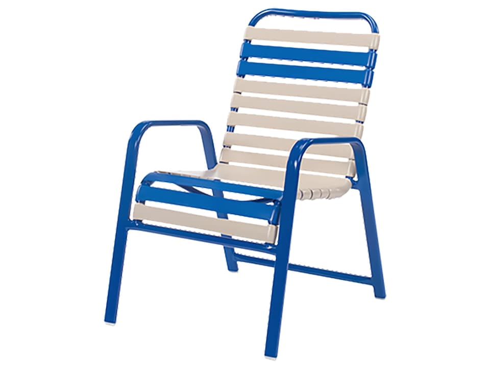 Regatta Aluminum Stacking Dining Arm Chair