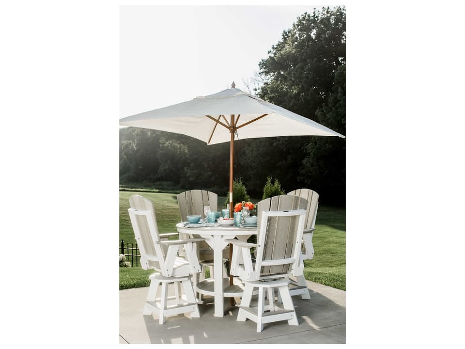 Heritage Recycled Plastic 5 Piece Counter Set