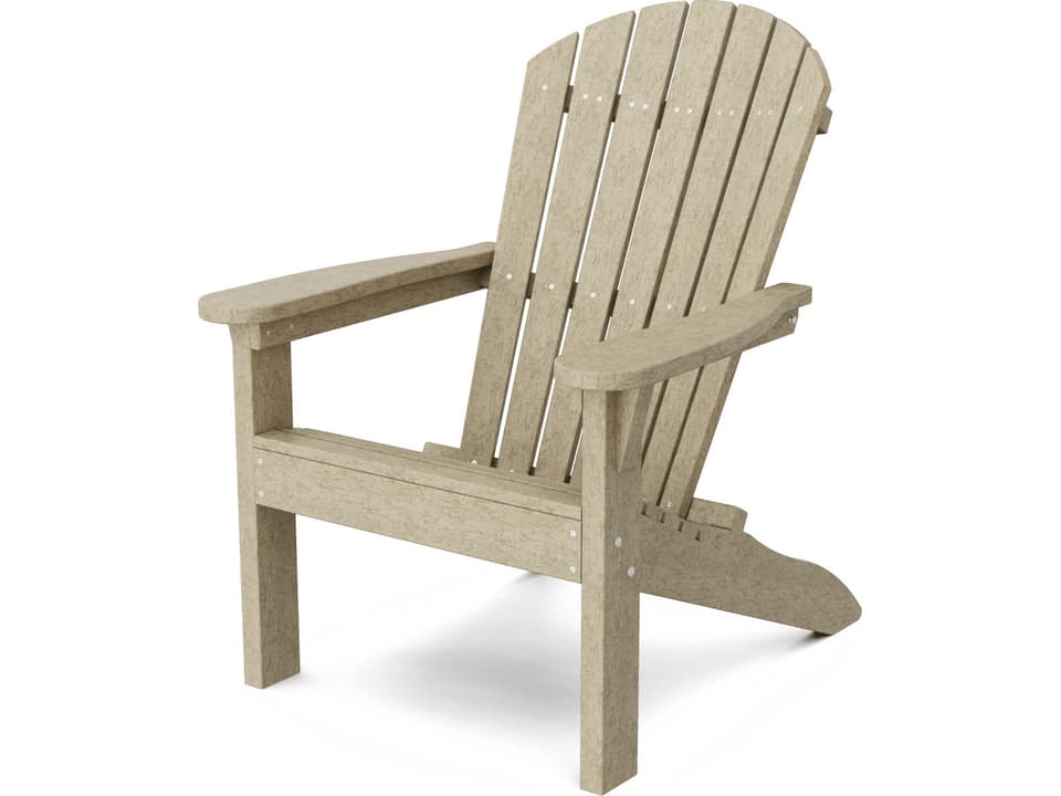 Heritage Recycled Plastic Sunset Adirondack Chair
