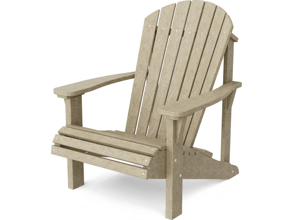 Heritage Recycled Plastic Sunrise Adirondack Chair