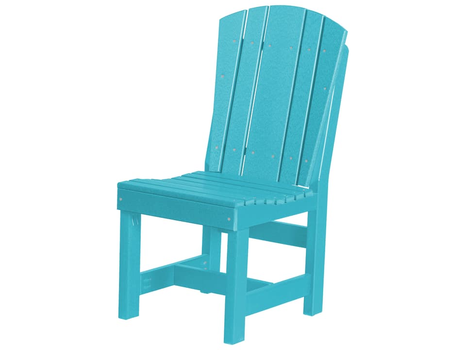 Heritage Recycled Plastic Outdoor Patio Dining Side Chair