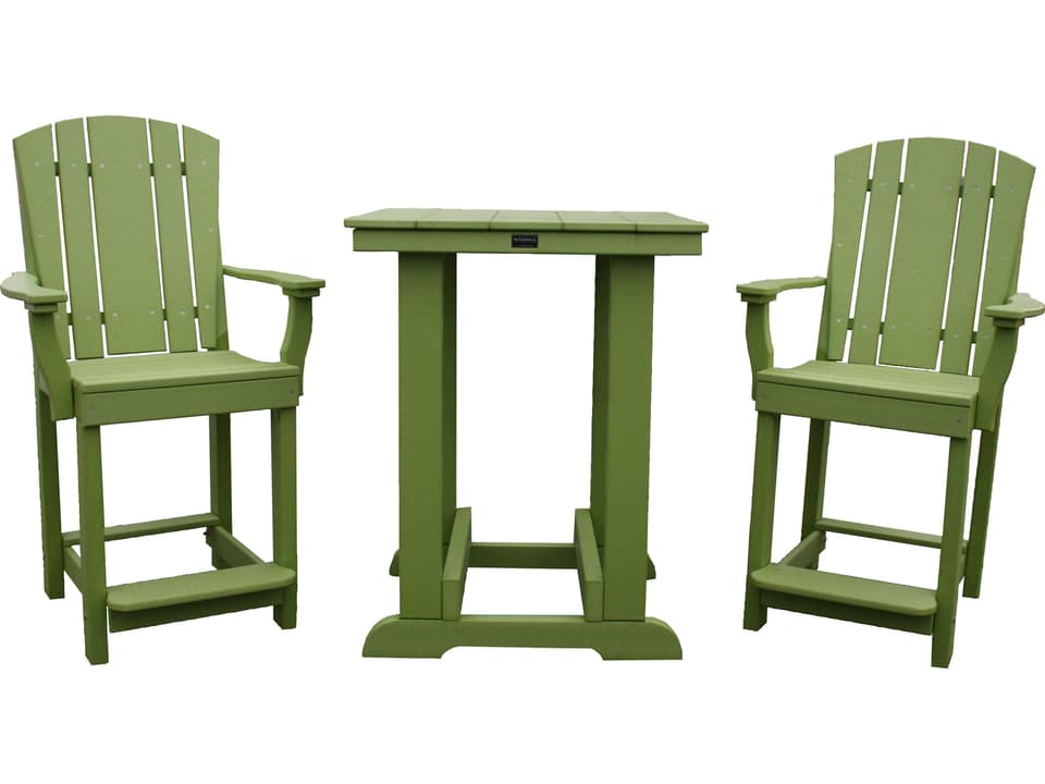Heritage Recycled Plastic 3 Piece Counter Set