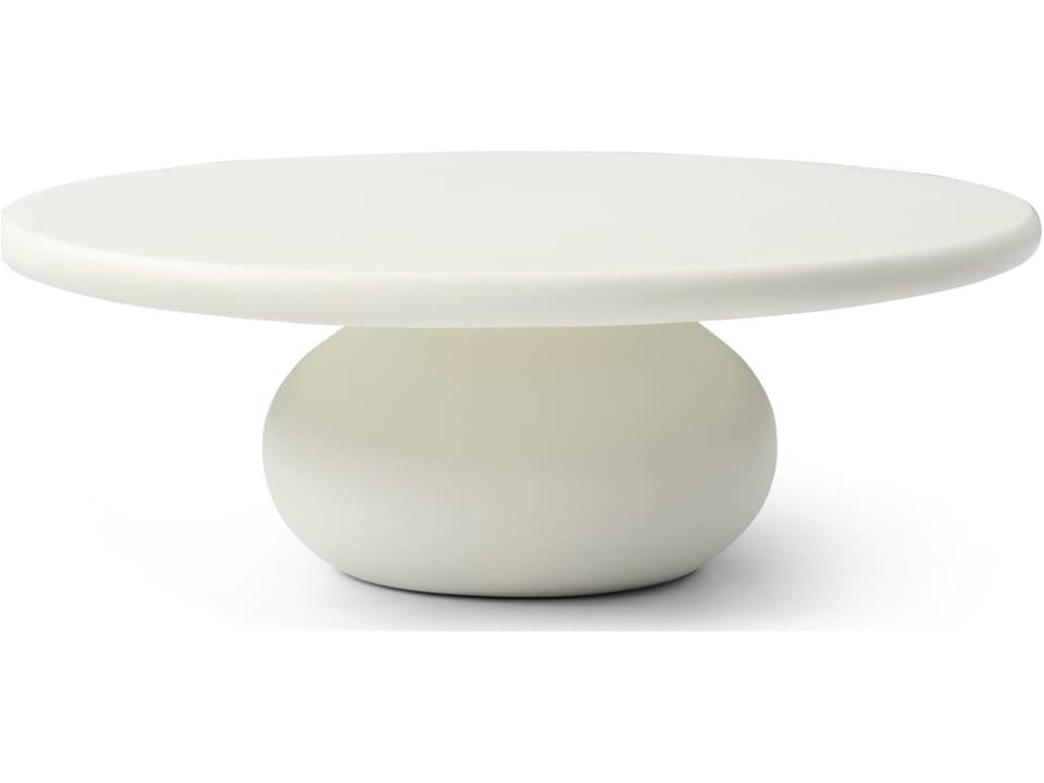 Luisa Round Glass Coffee Table