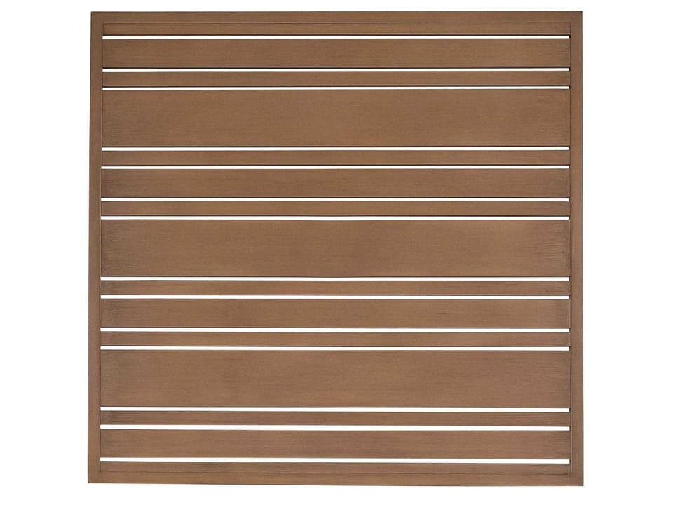 Tri-Slat 22-Inch Square Extruded Aluminum Table Top