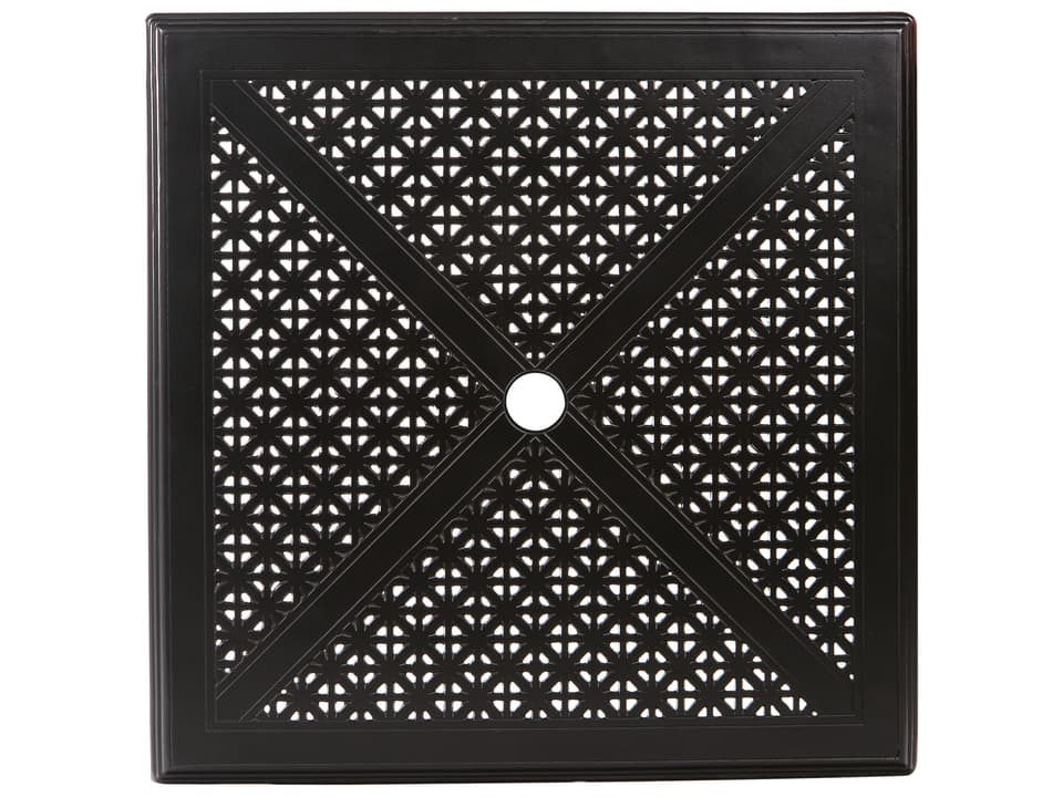 Hampton 36-Inch Square Cast Aluminum Table Top