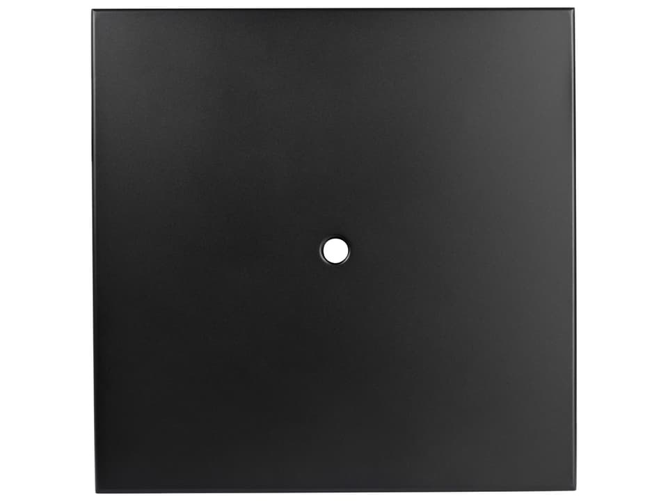 Solid Iron Rolled Edge Square Table Top