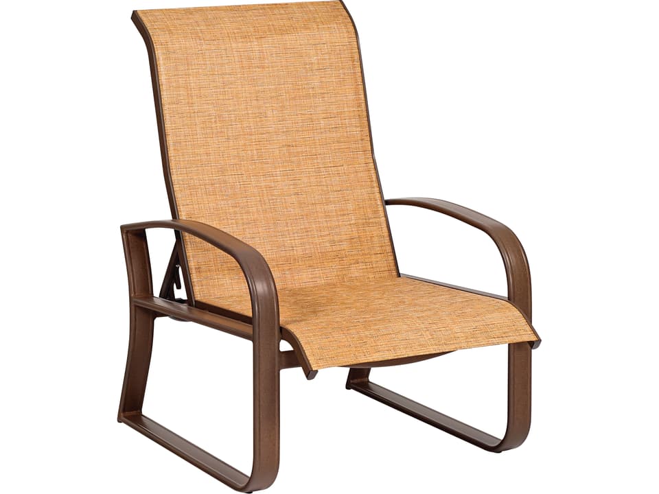 Cayman Isle Sling Aluminum Adjustable Lounge Chair