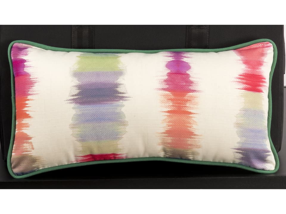 22 x 11 Inch Kidney Outdoor Throw Pillow