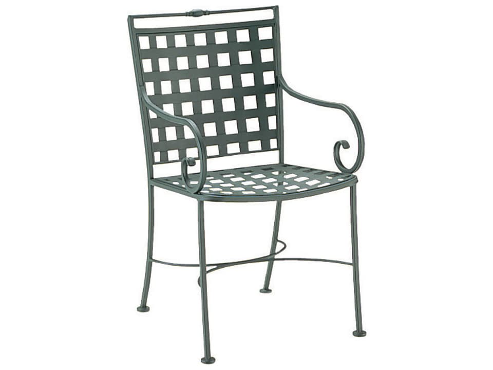 Sheffield Wrought Iron Dining Arm Chair