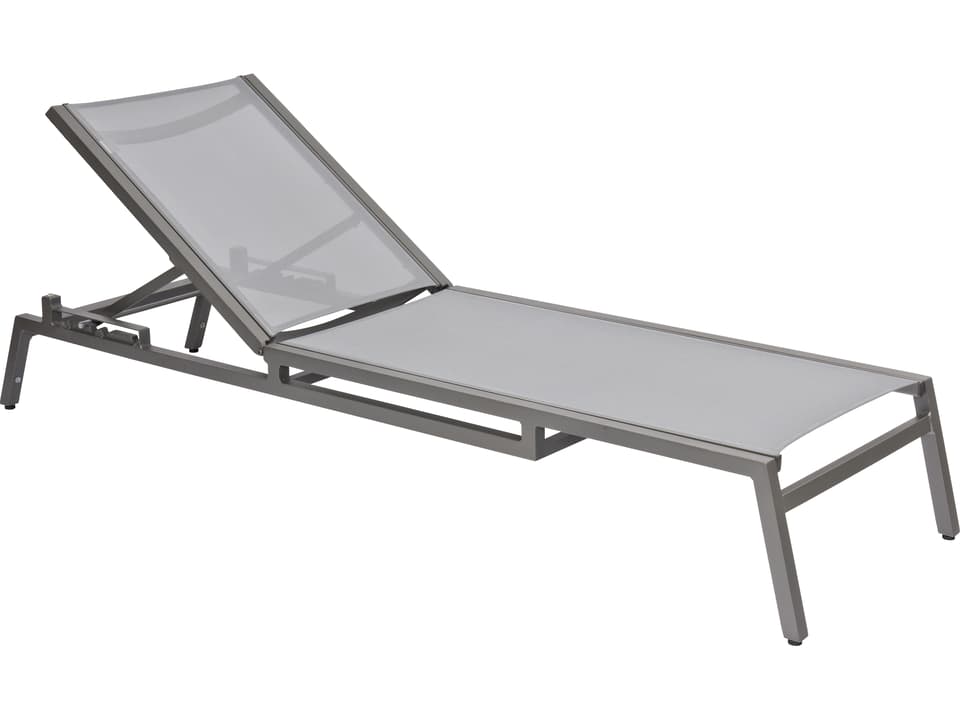 Wiltshire Cast Aluminum Adjustable Outdoor Chaise Lounge