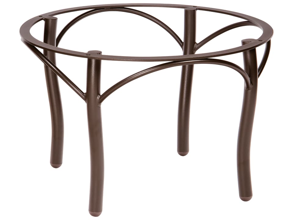 Tribeca Aluminum Coffee Table Base in Powder Coat