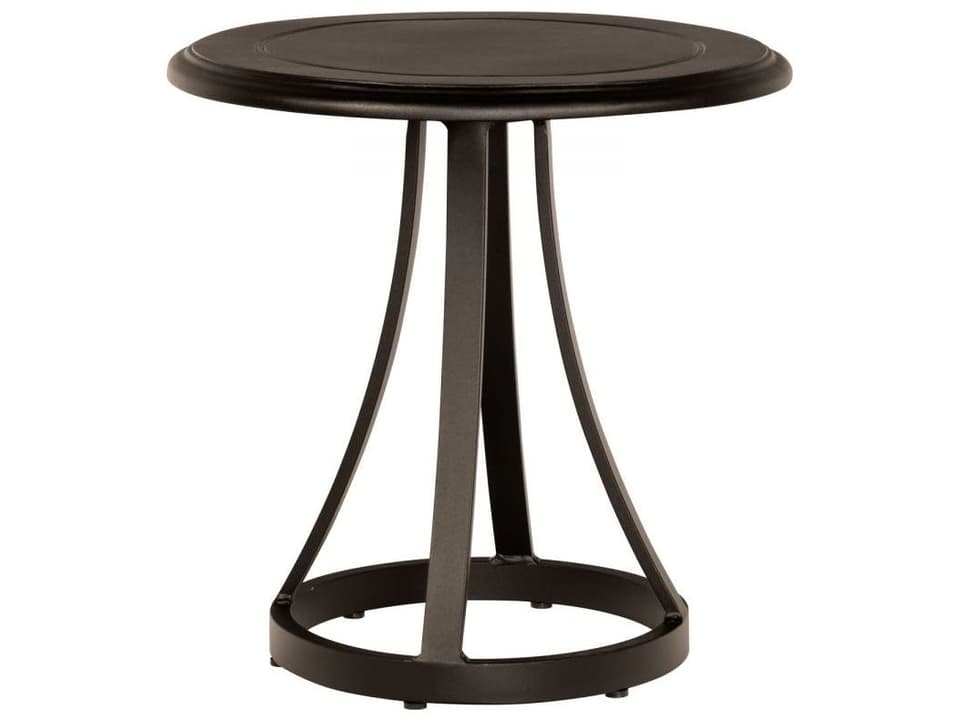 Solid Cast 22-Inch Round End Table