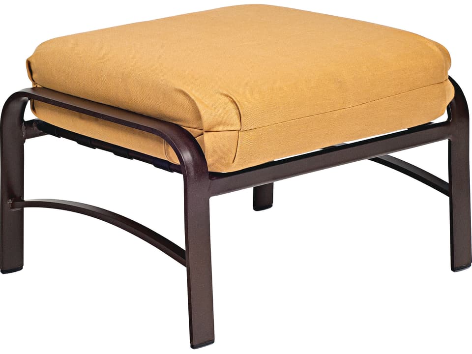 Belden Cushion Aluminum Ottoman