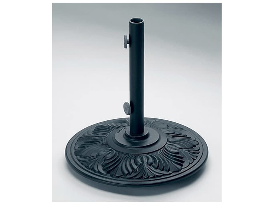 Cast Aluminum 21" Round Umbrella Base