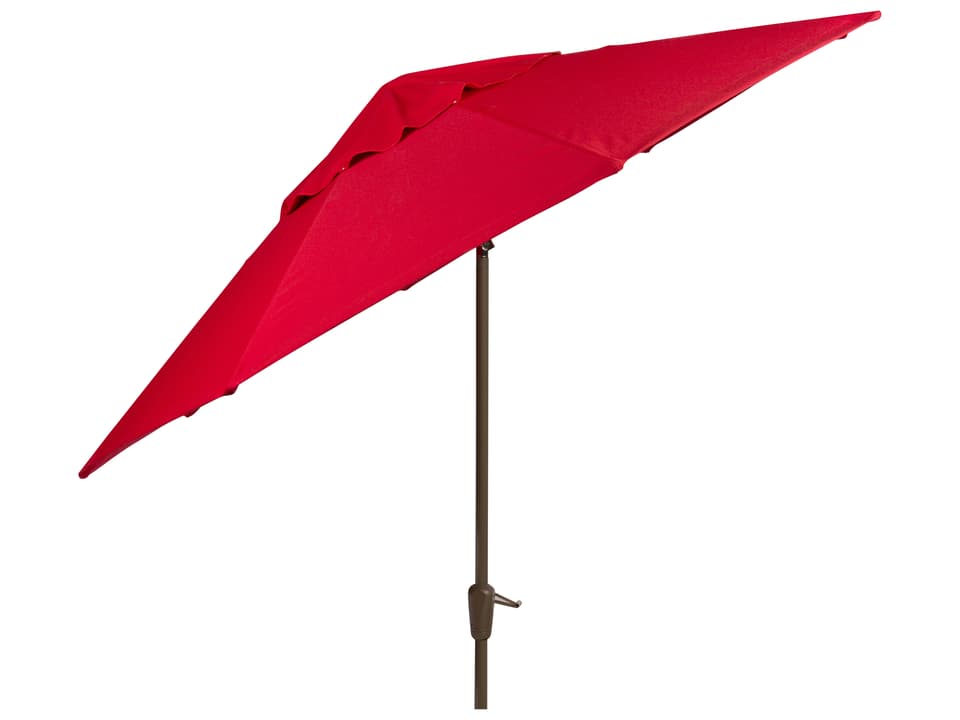embroidered patio umbrellas Hand Block Palm Tree Print Garden Umbrella Cotton Outdoor Beach