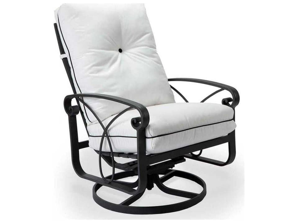 Palazzo Cushion Aluminum Arm Ultra Swivel Tilt Patio Lounge Chair