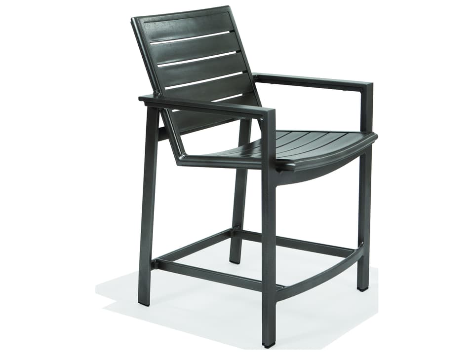 Hamilton Slat Aluminum Counter Stool
