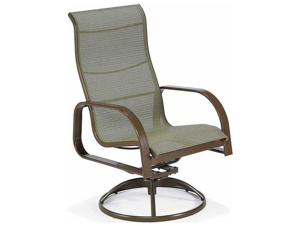Seagrove II Sling Aluminum Ultimate High Back Swivel Tilt Chair