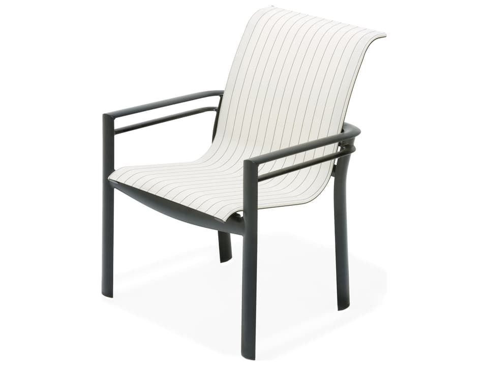 Southern Cay Sling Aluminum Arm Outdoor Patio Dining Chair