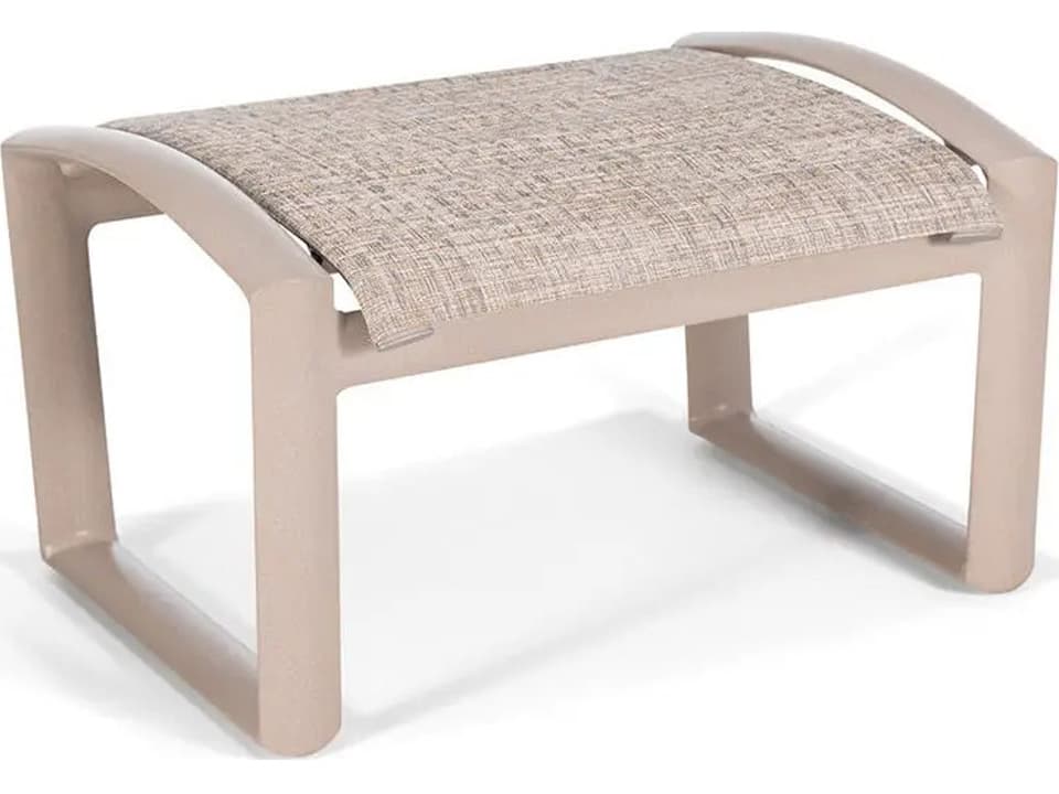 Icon Sling Aluminum Ottoman