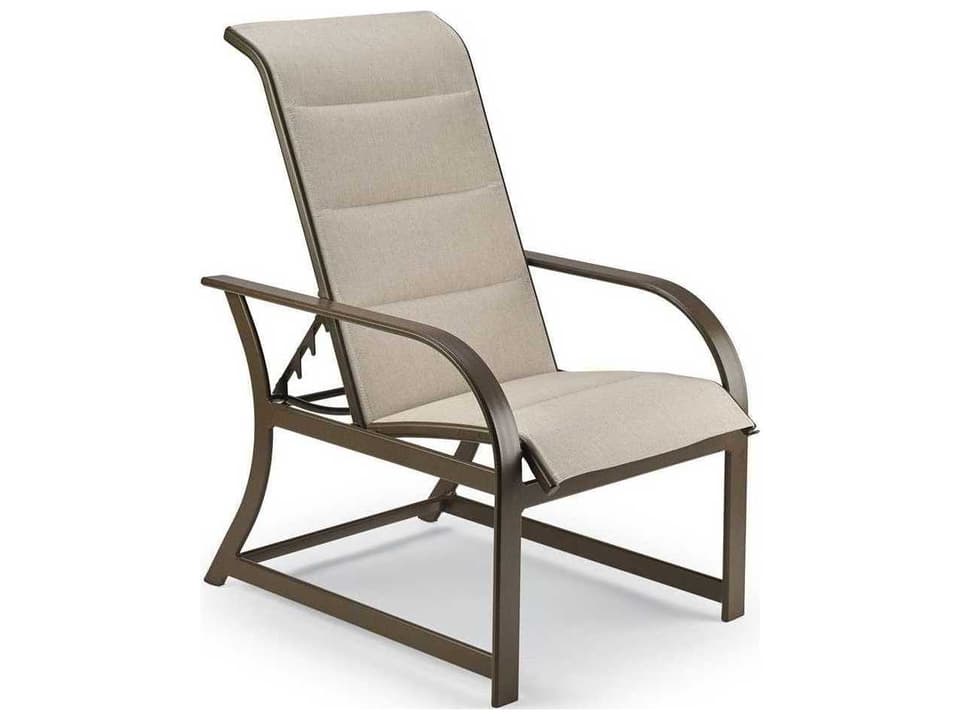 Key West Padded Sling Aluminum Adjustable Chair