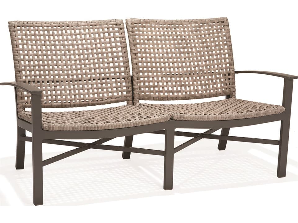 Jasper Woven Aluminum Patio Loveseat