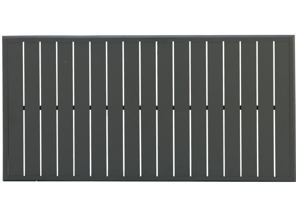 Alternative Slat Extruded Aluminum Rectangular Table Top