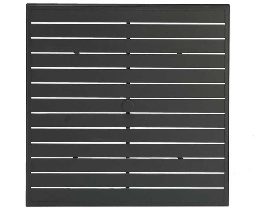 Alternative Slat 42-Inch Square Table Top with Umbrella Hole