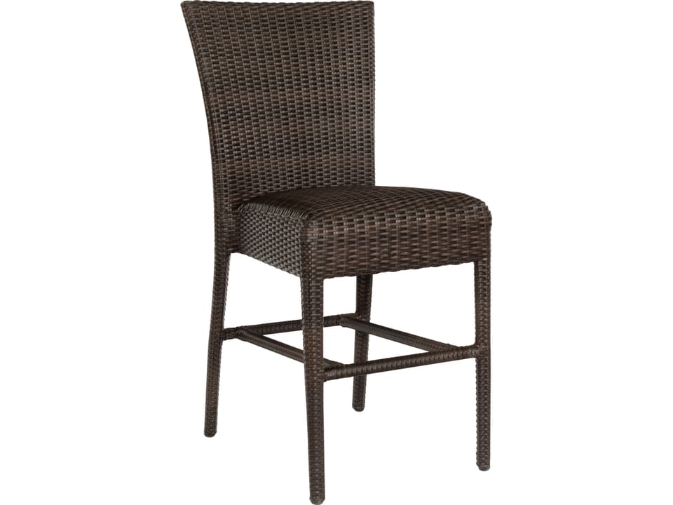 Whitecraft All Weather Wicker Padded Seat Outdoor Patio Counter Stool