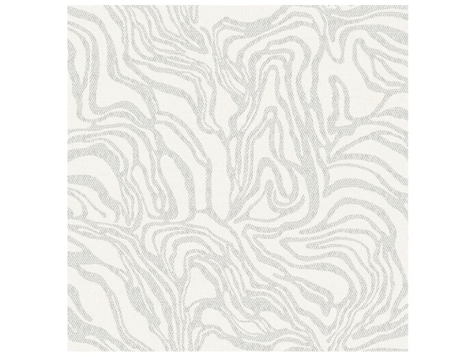 Drew & Jonathan Home Fifth Edition Silver Marbled Wallpaper