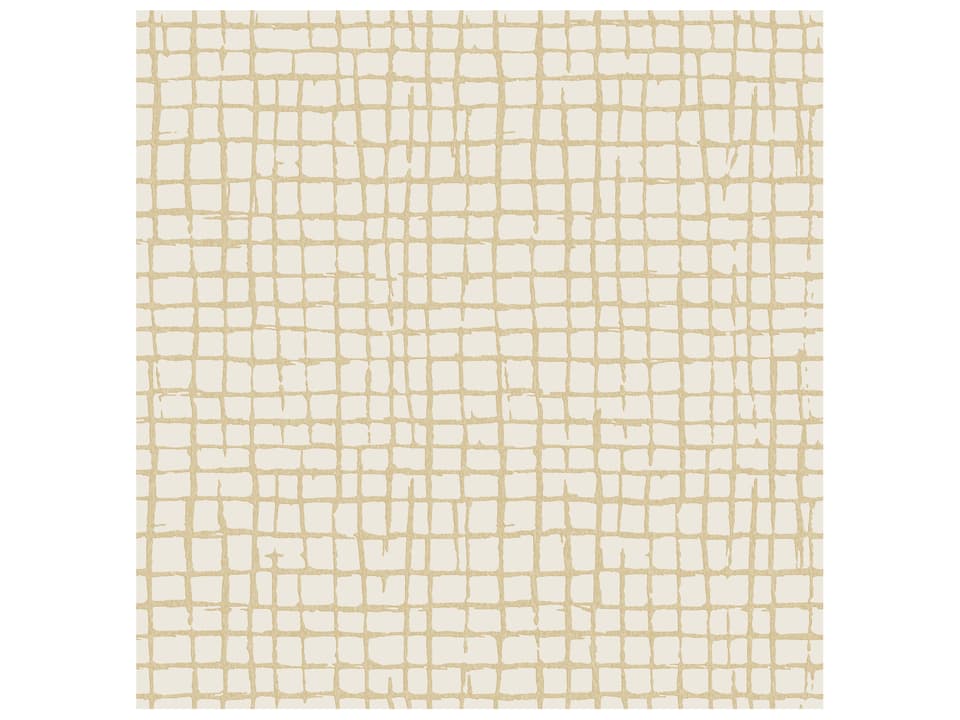 Drew & Jonathan Home Fifth Edition Pearl Gridline Wallpaper