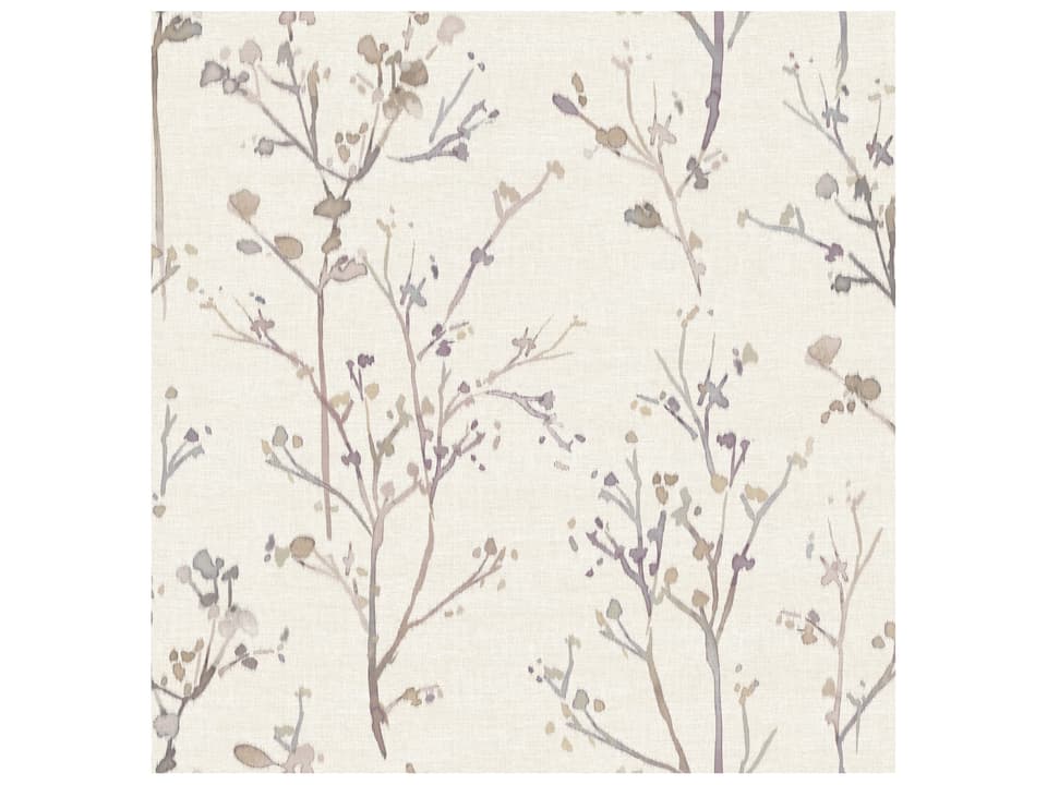 Drew & Jonathan Home Fifth Edition Lavender Budding Branches Wallpaper