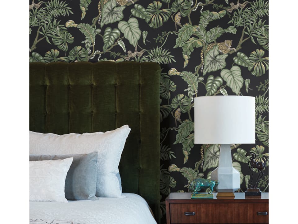 Ronald Redding Traveler Black Jungle Cat Wallpaper