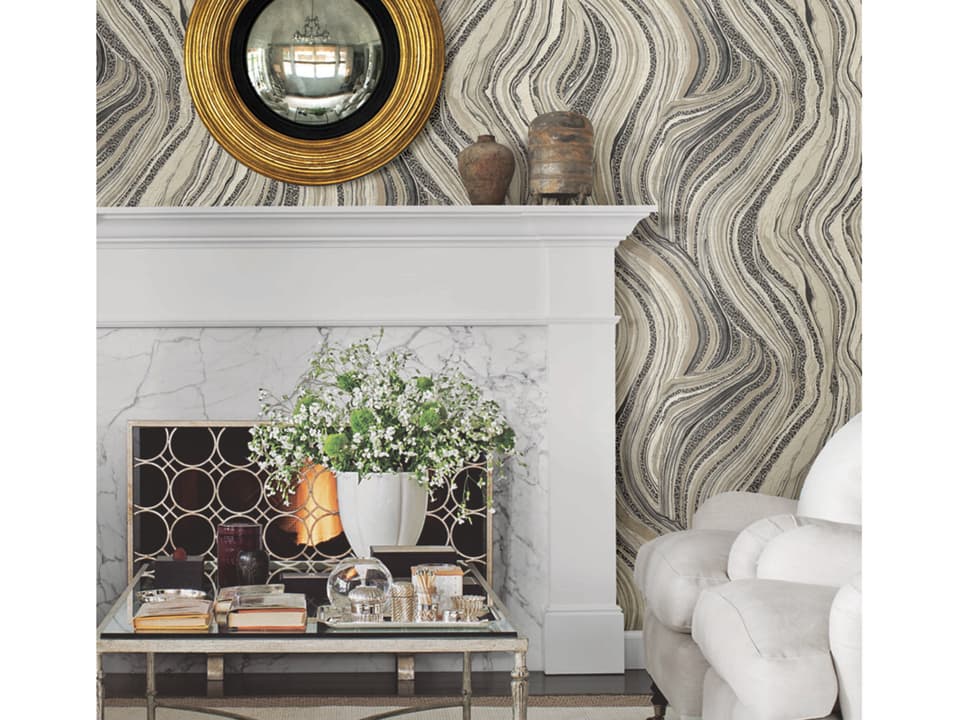 Ronald Redding Traveler Linen Streaming Cheetah Wallpaper