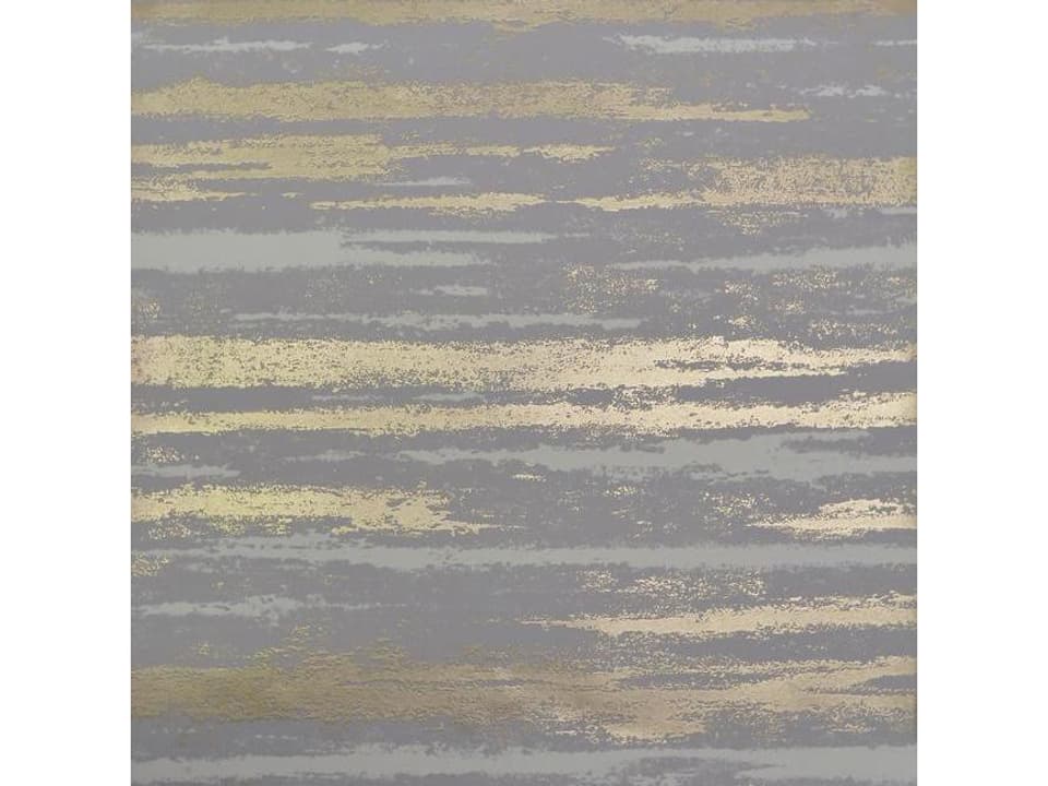 Antonina Vella Modern Metals Grey Gold Atmosphere Wallpaper