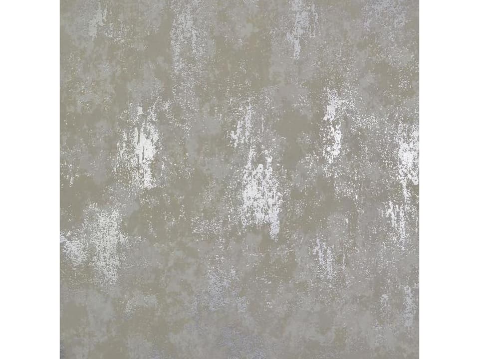 Antonina Vella Modern Metals White Silver Nebula Wallpaper