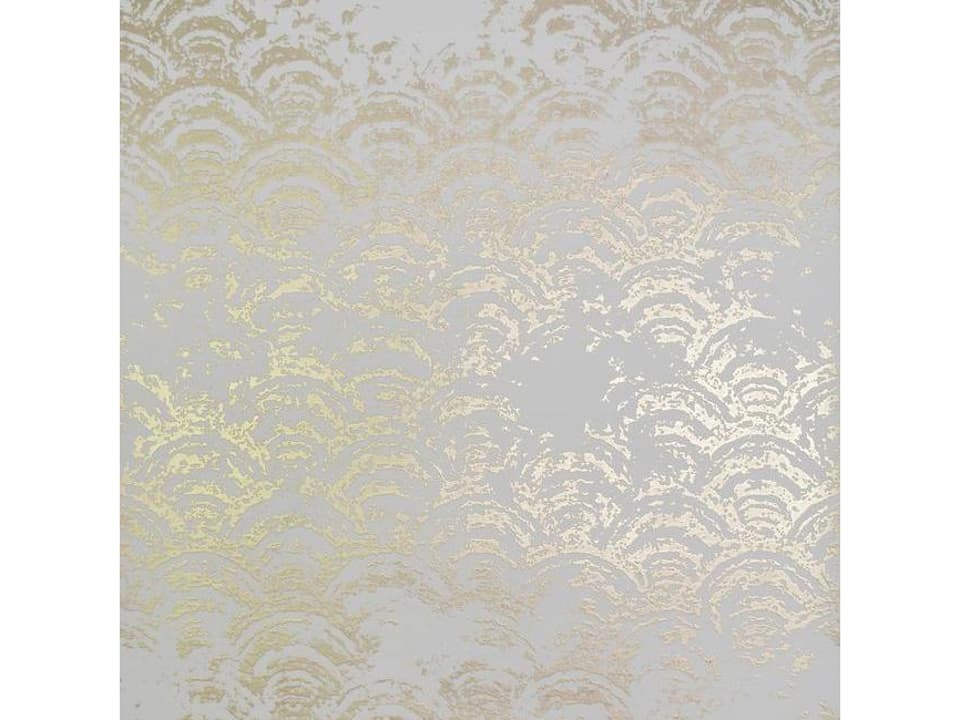 Antonina Vella Modern Metals White Gold Eclipse Wallpaper