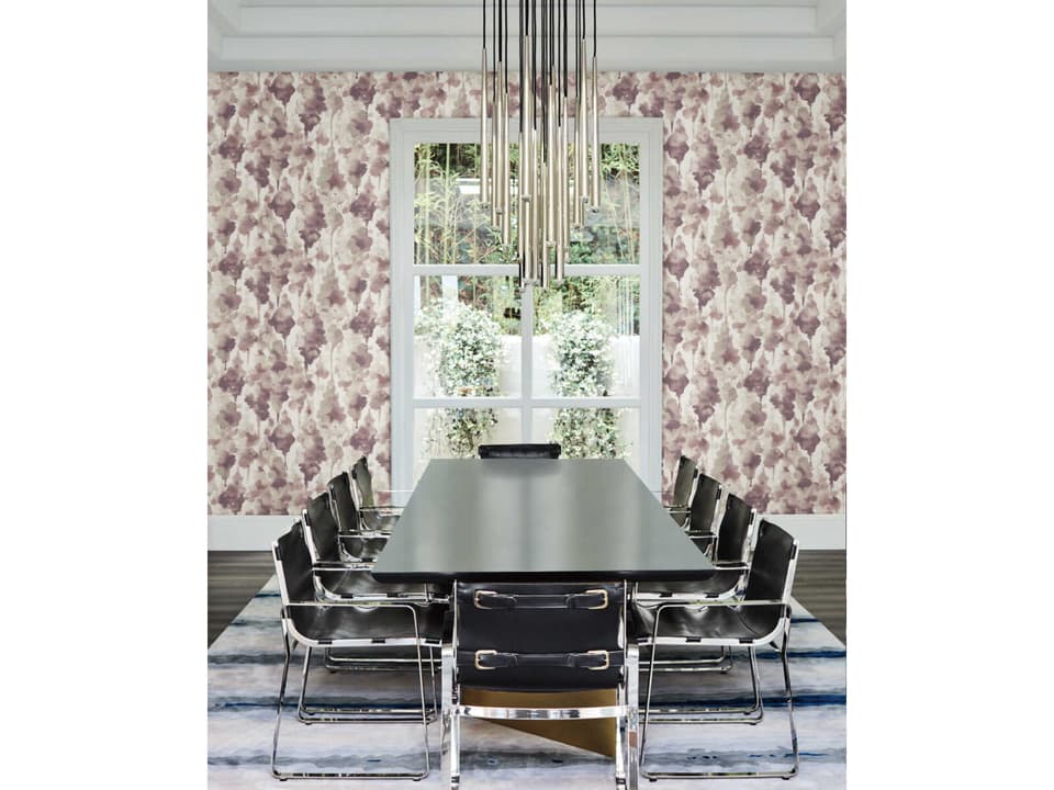 Modern Nature 2nd Edition Purple Mirage Wallpaper