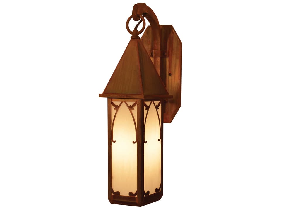 Saint George 1 - Light Glass Outdoor Wall Light