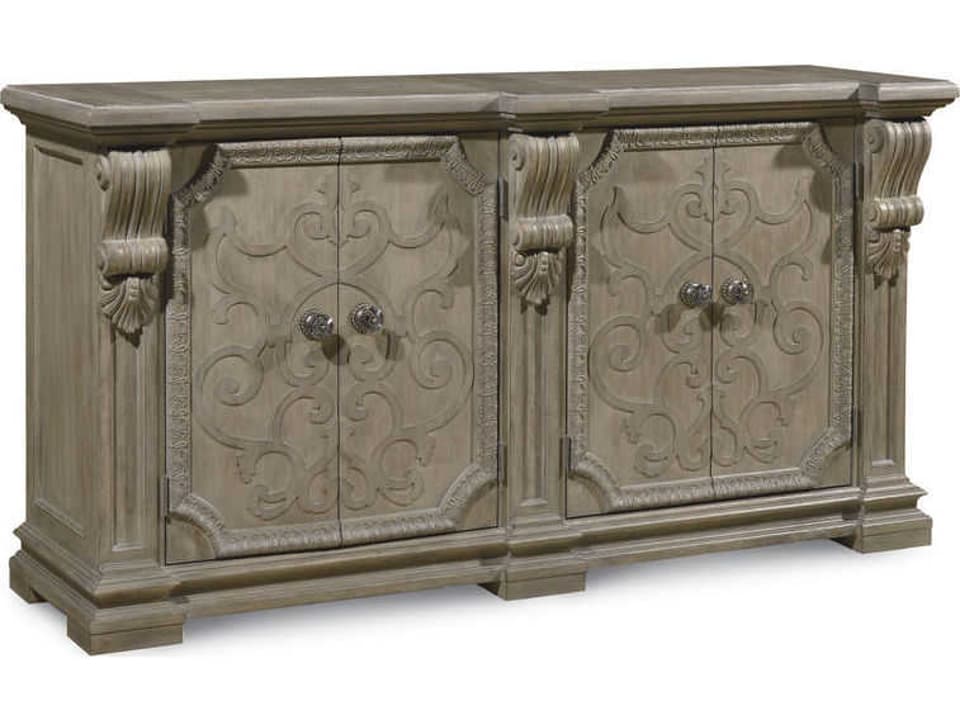 Arch Salvage Wren 4-Door Buffet in Parch Finish