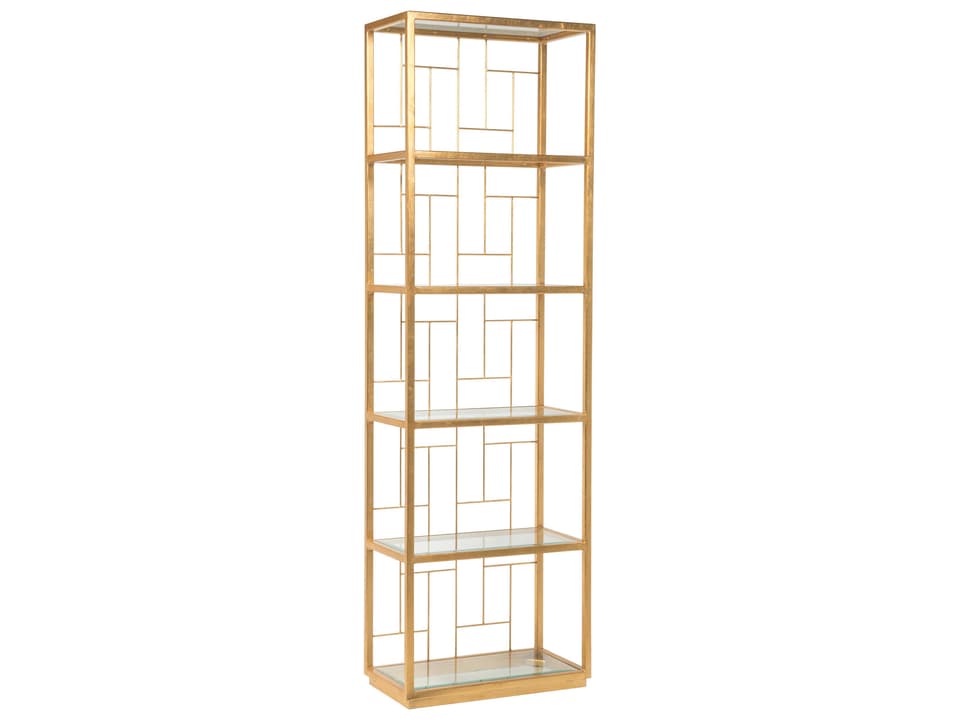 Metal Designs Mid Geo Slim Etagere