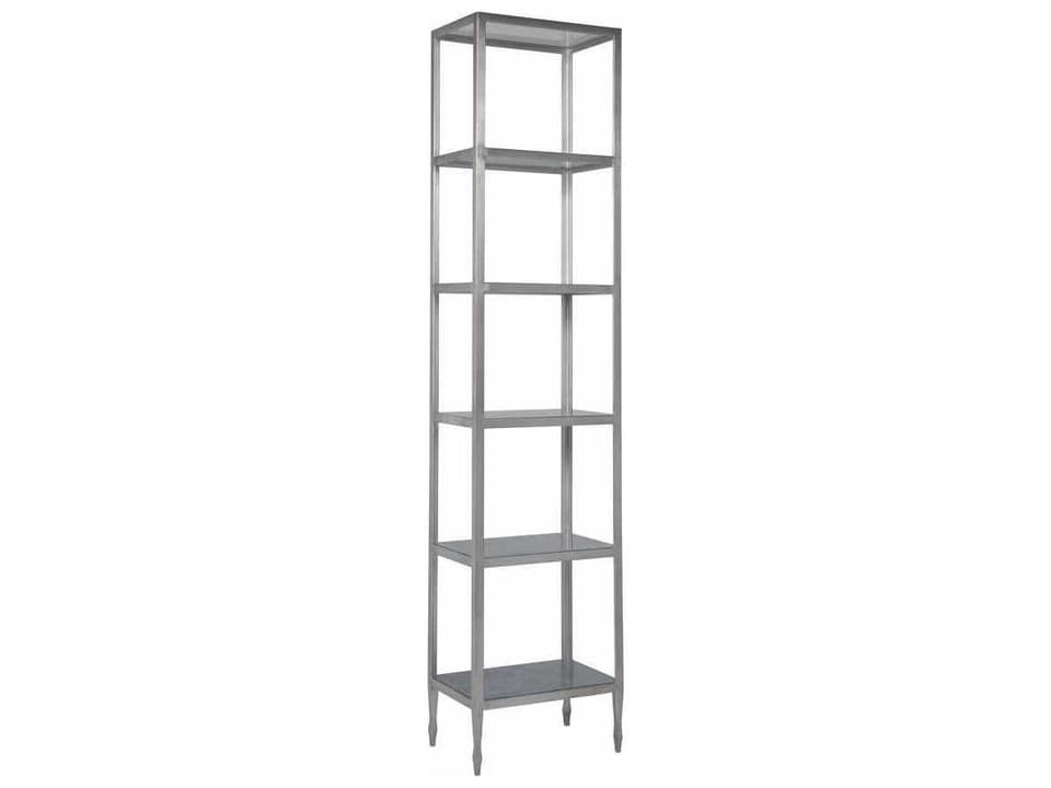 Signature Designs Sashay Silver Slim Etagere